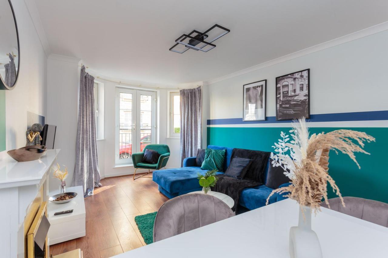Stylish 2 Bedroom Apartment In Edimburgo Esterno foto